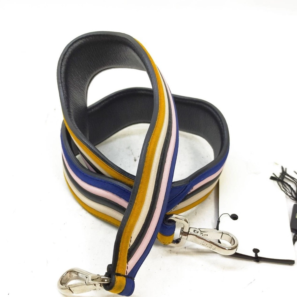 Authentic Fendi Shoulder Strap  Multi Color Leather - Picture 3 of 14